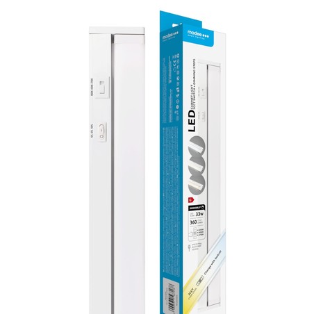 Линейный светодиодный светильник под шкаф Modee 4,5W 360mm 3CCT + диммер (360 lm)