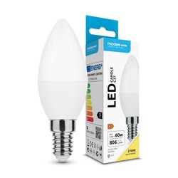 Ampoule LED flamme Modee 8,5W E14 360° 2700K (806 lm)
