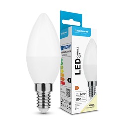 Ampoule LED flamme Modee 8,5W E14 360° 4000K (806 lm)