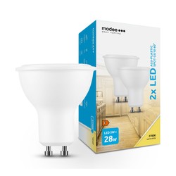 Spot LED alu-plastique Modee 5W GU10 60° 2700K (300 lm) B2