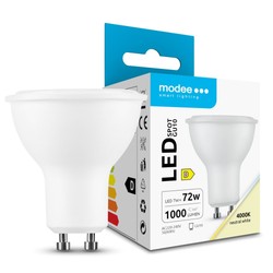 LED-spot aluminium-kunststof Modee 7W GU10 110° 4000K (1000 lm)