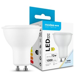 Aluminium-plastic LED spotlight Modee 7W GU10 110° 6000K (1000 lm)