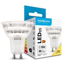 Σποτ LED γυαλί Modee 1W GU10 36° 2700K (90 lm)