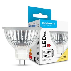 Spot LED verre Modee 4,5W MR16 12V 36° (345 lm) dimmable