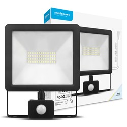 LED floodlight Modee series A2 with sensor 50W 120° 6000K (4500 lm)