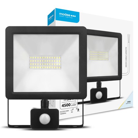 Proyector LED Modee serie A2 con sensor 50W 120° 6000K (4500 lm)