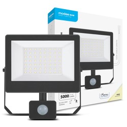 Proiettore LED Modee serie A3 con sensore 50W 120° 4000K (5000 lm)