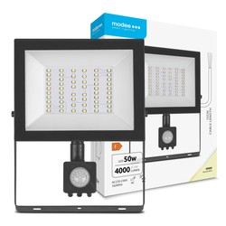 Projetor LED Modee série E com sensor 50W 120° 4000K (4000 lm)