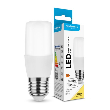 Ampoule LED tubulaire Modee T35 4.9W E27 200° 2700K (480 lm)