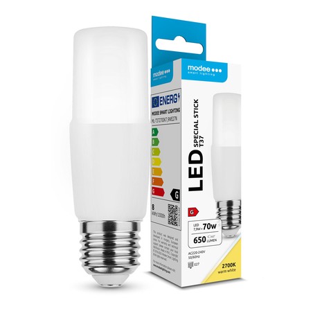 Tubular LED bulb Modee T37 7,9W E27 270° 2700K (650 lm)