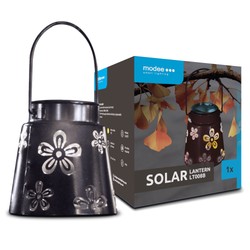 Solar-ledtuinlamp Modee LT008B (H11xD11,5cm) zwart