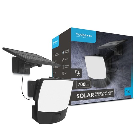 Projecteur solaire LED Modee WS140 à détecteur (700 lm)
