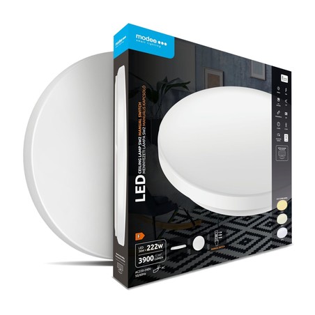 Plafon LED z przełącznikiem Modee 36W 3CCT D500x80mm SW2 (3900 lm)