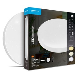 LED-plafondlamp Modee A-B204 22W 3CCT D380x65mm + afstandsbediening sterreneffect (2200 lm)
