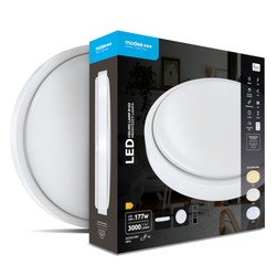 Plafón LED Modee 24W 3CCT D380x100mm + mando a distancia R102 (3000 lm)
