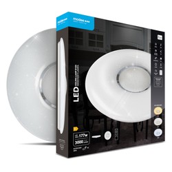 Plafonnier LED Modee 24W 3CCT D410x70mm + télécommande R103 (3000 lm)