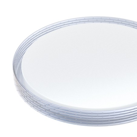 LED-plafondlamp Modee A-G102 2x48W 3CCT D510x75mm + afstandsbediening (9120 lm) wit