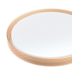 LED-Deckenleuchte Modee A-G103 2x48W 3CCT D510x75mm + Fernbedienung (9120 lm) braun