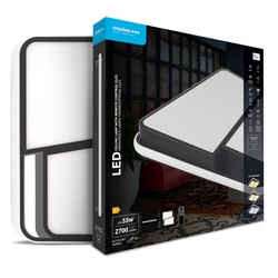 LED-plafond Modee CLC2 55W 3CCT 510x510x60mm + fjärrkontroll (2700 lm)