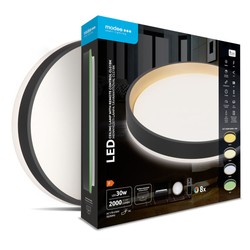 LED ceiling light Modee CLGBK 30W 3CCT+RGB D390mm + remote control (2000 lm)