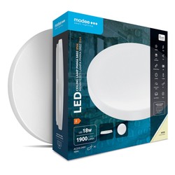 LED-plafond Modee IP44 18W 4000K Ø255×70 mm PMMA (1900 lm)