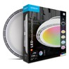 Plafon LED z wentylatorem Modee 24W RGB + 3CCT D450mm z pilotem F1 (2100 lm)