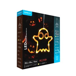 Battery-operated LED Halloween window decoration Modee H101 (13 LED, H20x20mm)