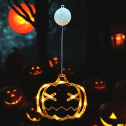 LED-raamdecoratie Halloween op batterijen Modee H102 (12 LED, H21x20mm)