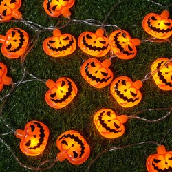 Catena luminosa LED di Halloween a batterie Modee H001 (10 LED/165cm/15cm) bianco caldo