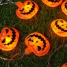 Φωτεινή γιρλάντα LED Halloween με μπαταρίες Modee H001 (10 LED/165cm/15cm) θερμό λευκό