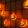 Guirlande lumineuse LED Halloween à piles Modee H001 (10 LED/165cm/15cm) blanc chaud