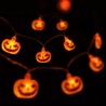Guirlande lumineuse LED Halloween à piles Modee H001 (10 LED/165cm/15cm) blanc chaud