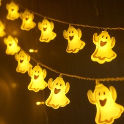 Girlanda świetlna LED na Halloween na baterie Modee H002 (10 LED/165cm/15cm) barwa ciepła