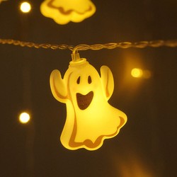 Φωτεινή γιρλάντα LED Halloween με μπαταρίες Modee H002 (10 LED/165cm/15cm) θερμό λευκό