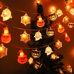Φωτεινή γιρλάντα LED Halloween με μπαταρίες Modee H003 (10 LED/165cm/15cm) θερμό λευκό