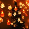 Catena luminosa LED di Halloween a batterie Modee H003 (10 LED/165cm/15cm) bianco caldo