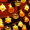 Girlanda świetlna LED na Halloween na baterie Modee H003 (10 LED/165cm/15cm) barwa ciepła