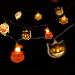 Girlanda świetlna LED na Halloween na baterie Modee H003 (10 LED/165cm/15cm) barwa ciepła