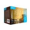 LED-ljusgardin för julen för elnät Modee C3002 (192 LED/3m x 2m) varmvit