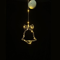 Decoração de janela LED de Natal a pilhas Modee C4010 (13 LED, H173x140mm)