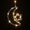 Decoração de janela LED de Natal a pilhas Modee C4011 (15 LED, H180x135mm)