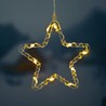Décoration de fenêtre LED de Noël à piles Modee C4012 (13 LED, H163x156mm)