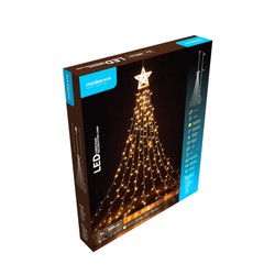 Рождественское светодиодное украшение с питанием от сети Modee C3000 (300LED/3m) тёплый белый