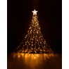 Decorazione LED natalizia a corrente Modee C3000 (300LED/3m) bianco caldo