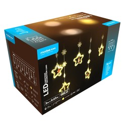 Dekoracja LED bożonarodzeniowa z zasilaniem sieciowym Modee C3005 (110LED/3m) barwa ciepła