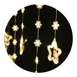 LED-juldekoration för elnät Modee C3005 (110LED/3m) varmvit