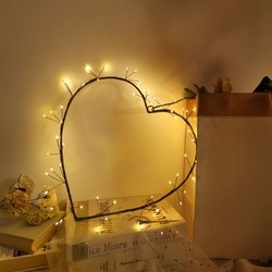 Decoración LED de Navidad a pilas Modee C4031 (60 LED, D30cm) blanco cálido