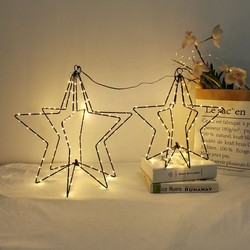 Batteridriven LED-juldekoration Modee C4033 IP44 (120 LED, D40cm) varmvit