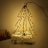 LED-kerstdecoratie op batterijen Modee C4035 IP44 (120 LED, H40x30cm) warm wit