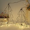 LED-kerstdecoratie op batterijen Modee C4035 IP44 (120 LED, H40x30cm) warm wit